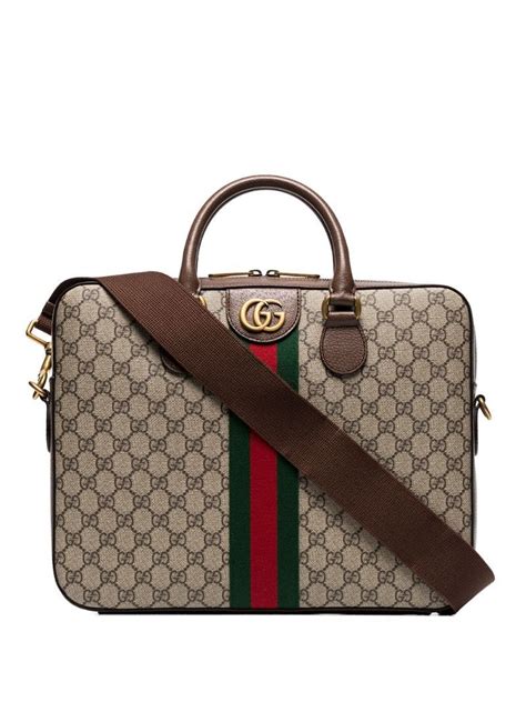 gucci bag laptop|farfetch gucci laptop bag.